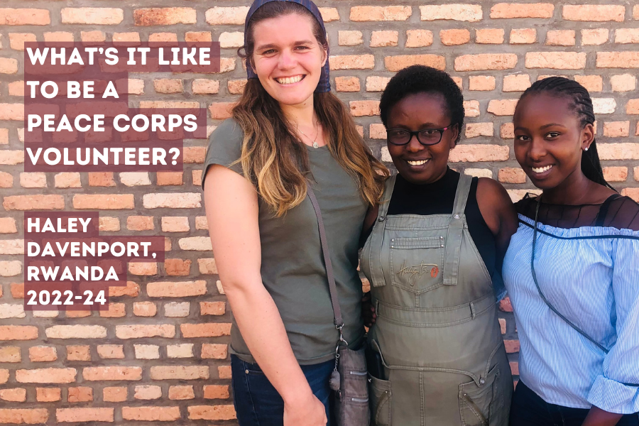 What’s it like to be in the Peace Corps? Haley Davenport (FSU BA 2022 ...
