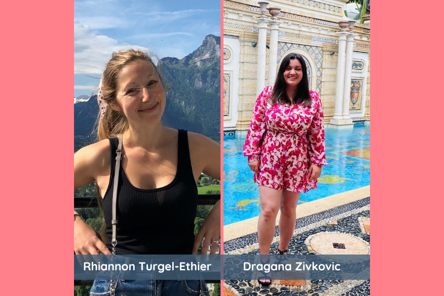 Rhiannon Turgel-Ethier and Dragana Zivkovic